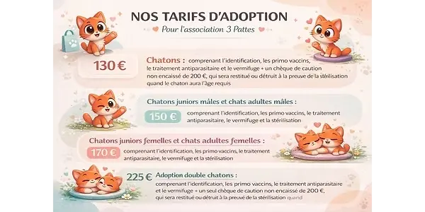 Tarifs asso